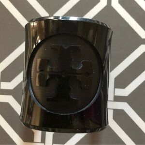Tory Burch Glossy Black Cuff
